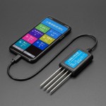 Sensor de Suelo 7 en 1 USB Medidor de Humedad, Temperatura, Conductividad, NPK y pH para Agricultura de Precisión