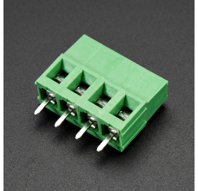 Bornera PCB Enchufable KF128-4P 5.0mm - 4 Polos - Conexión por Tornillo