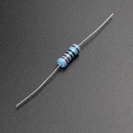 Resistencia de Película Metálica Axial 2 MOHM 2W 1% de Precisión