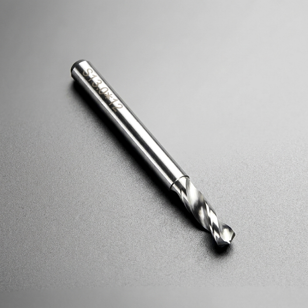 Broca de Carburo de Tungsteno 3x5.5 mm - Diámetro 3 mm, Vástago 3.175 mm (1/8")