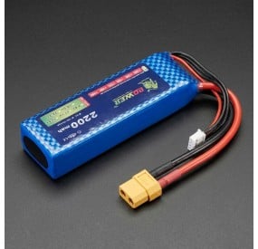 Bateria de Litio 3S 11.1V 2200mah XT60