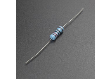 Paquete de 500 Resistencias 200K ohm 1/2W 1% Película Metálica