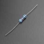 Paquete de 500 Resistencias 200K ohm 1/2W 1% Película Metálica