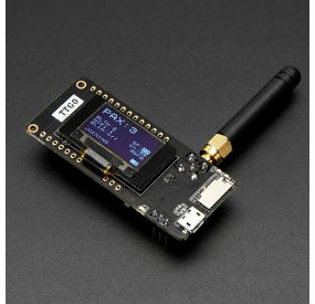 Módulo LoRa32 V2.1 ESP32 con Pantalla OLED 0.96'' - WiFi, Bluetooth, 915MHz, CH9102F, Antena SMA