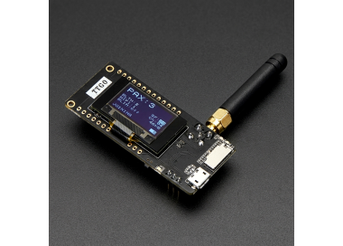 Módulo LoRa32 V2.1 ESP32 con Pantalla OLED 0.96'' - WiFi, Bluetooth, 915MHz, CH9102F, Antena SMA