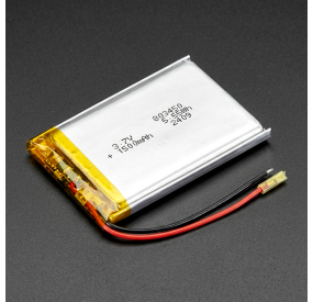 Batería Polímero Litio 3.7V 803450 1500mAh con Protección y Cable