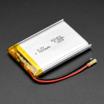 Batería Polímero Litio 3.7V 803450 1500mAh con Protección y Cable