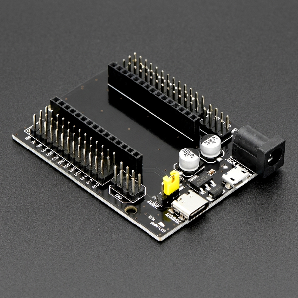 Tarjeta de expansión I/O para ESP32 30 pines con USB tipo C