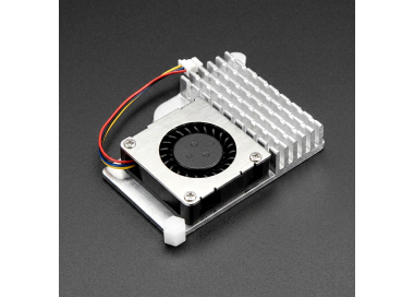Disipador Activo Raspberry Pi 5 con Ventilador PWM y Aluminio