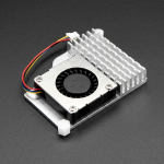 Disipador Activo Raspberry Pi 5 con Ventilador PWM y Aluminio