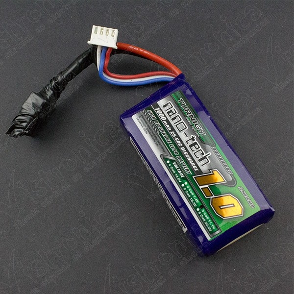 Batería Lipo TURNIGY 3S 11.1V 1000mAh 25C  - 2