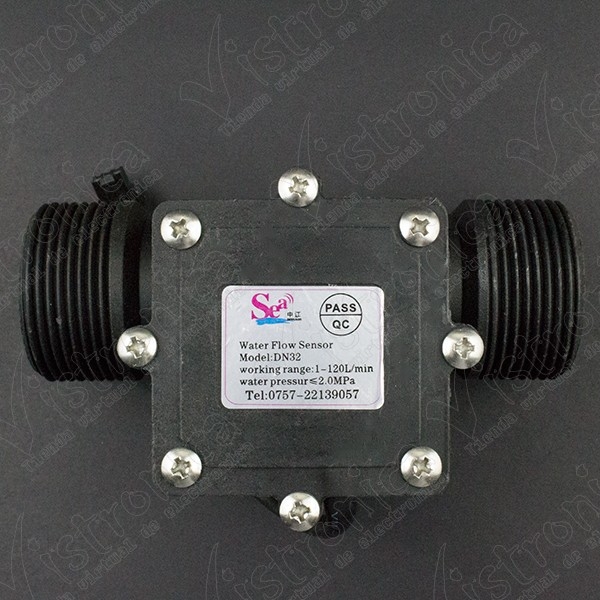 Sensor Medidor de Flujo DN32 1.25 Pulgada Genérico - 1