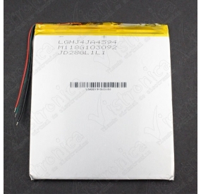 Batería Recargable LiPo 3.7V 2800mAh Genérico - 2