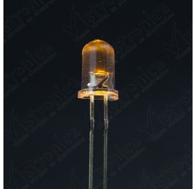 LED Amarillo 5mm Chorro