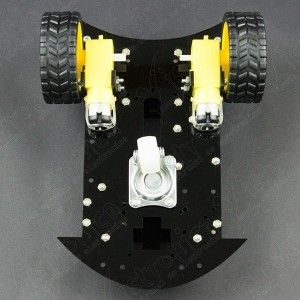 Chasis para Kit Robot GPR V2.0 Con Motores TT y Ruedas (Desarmado) Vistronica - 4