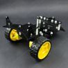 Chasis para Kit Robot GPR V2.0 Con Motores TT y Ruedas (Desarmado) Vistronica - 5