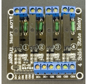 Módulo Relé De Estado Sólido 4 Canales