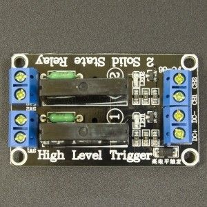 Rele de Estado Sólido De 2 Canales