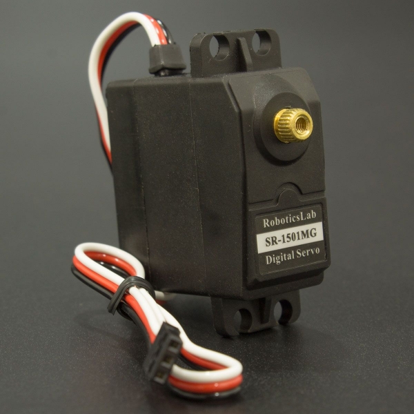 Servomotor SR-1501MG Piñones Metálicos 180 Grados Genérico - 1