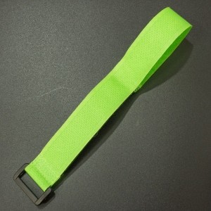 Correa Verde de Velcro 30cm Para Batería Lipo Genérico - 2