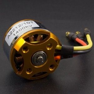 Motor eléctrico Brushless A2212 / 1400 KV 10T