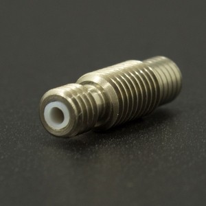 Garganta Para Extrusor E3D V6 con PTFE de Acero Inoxidable M7 x 1.75MM Genérico - 2