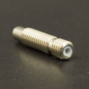 Garganta Para Extrusor E3D V5 con PTFE de Acero Inoxidable M6 x 1.75MM Genérico - 3