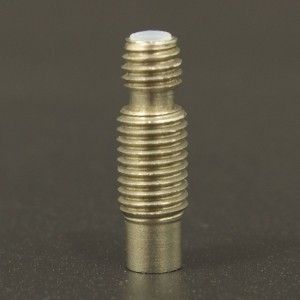 Garganta Para Extrusor E3D V6 con PTFE de Acero Inoxidable M7 x 3MM Genérico - 1