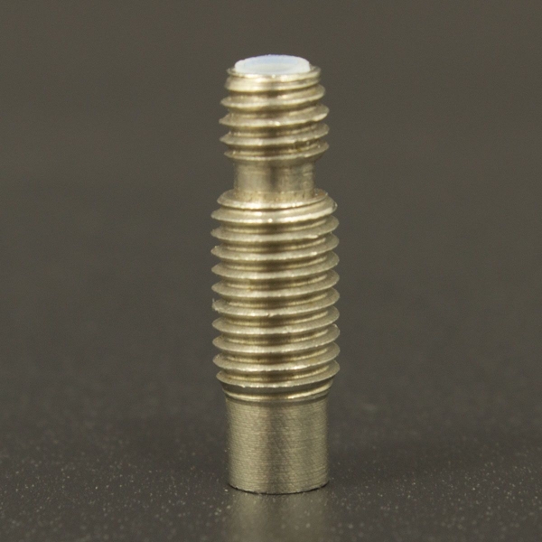 Garganta Para Extrusor E3D V6 con PTFE de Acero Inoxidable M7 x 3MM Genérico - 1