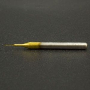 Broca 0.2mm 3.175mm De Tin Genérico - 2