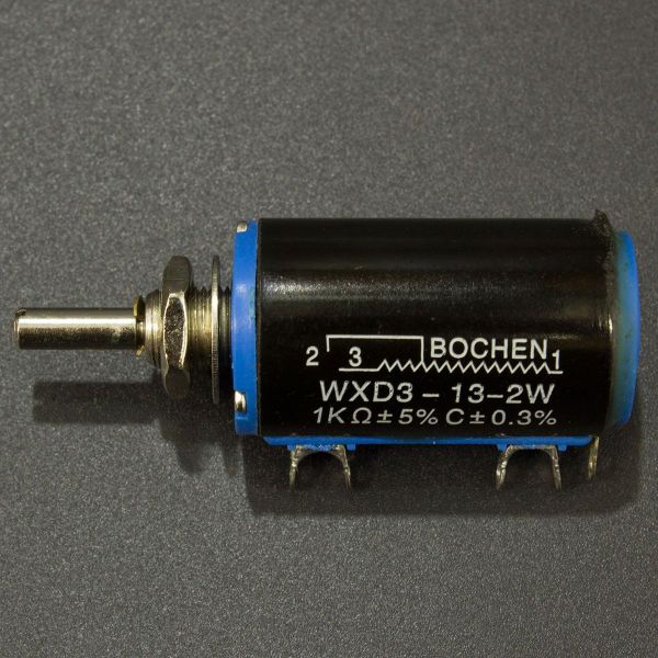 Potentiomètre WXD3-13 2W - Valeur 4,7K Ohm - Pour Réglage électronique, Bricolage, Projets DIY - Composant électronique - 3