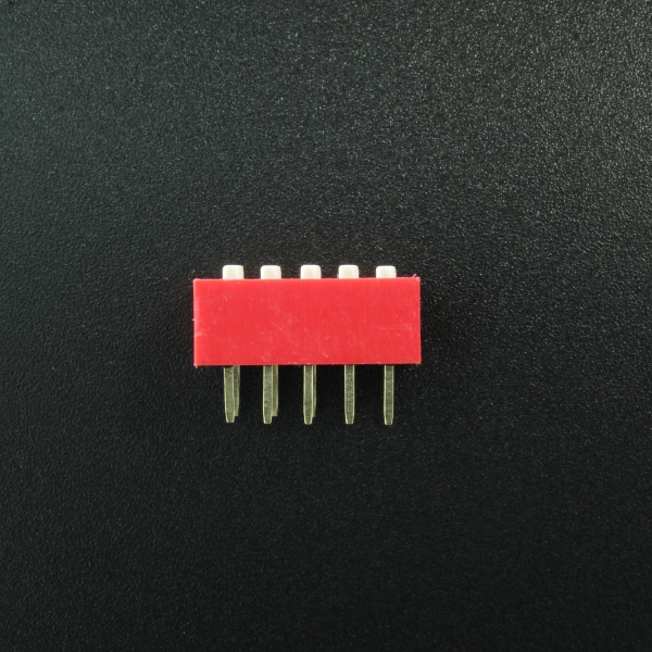 DIP Switch de 5P Rojo Genérico - 4 DIP Switch de 5P Rojo Genérico - 4