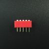 DIP Switch de 5P Rojo Genérico - 4 DIP Switch de 5P Rojo Genérico - 4