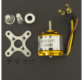 Motor eléctrico Brushless A2212/2200Kv 6T Genérico - 1