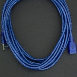 Cable USB 2.0 Macho Hembra 5 m Genérico - 2