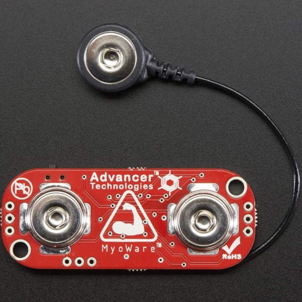 Sensor De Músculo Mioeléctrico MyoWare Pololu - 1 Sensor De Músculo Mioeléctrico MyoWare Pololu - 1