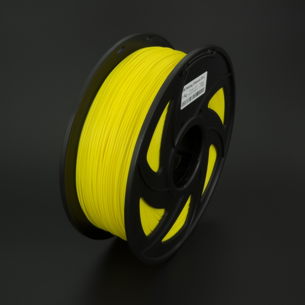 Filamento PLA 1.75mm Amarillo para Impresora 3D 1Kg