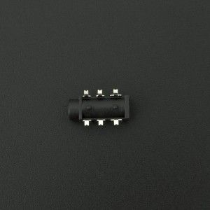 Conector Jack Estéreo Hembra Negro PJ313D 3.5 mm Para PCB  Genérico - 2