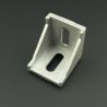 Ángulo Esquinero con Agujero Ovalado/Ovalado Para Perfil de Aluminio 40x40 Genérico - 1 Ángulo Esquinero con Agujero Ovalado/Ovalado Para Perfil de Aluminio 40x40 Genérico - 1