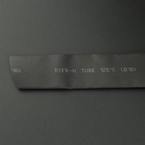 Tubo Termoencogible Negro 18 mm 1 Metro Genérico - 1