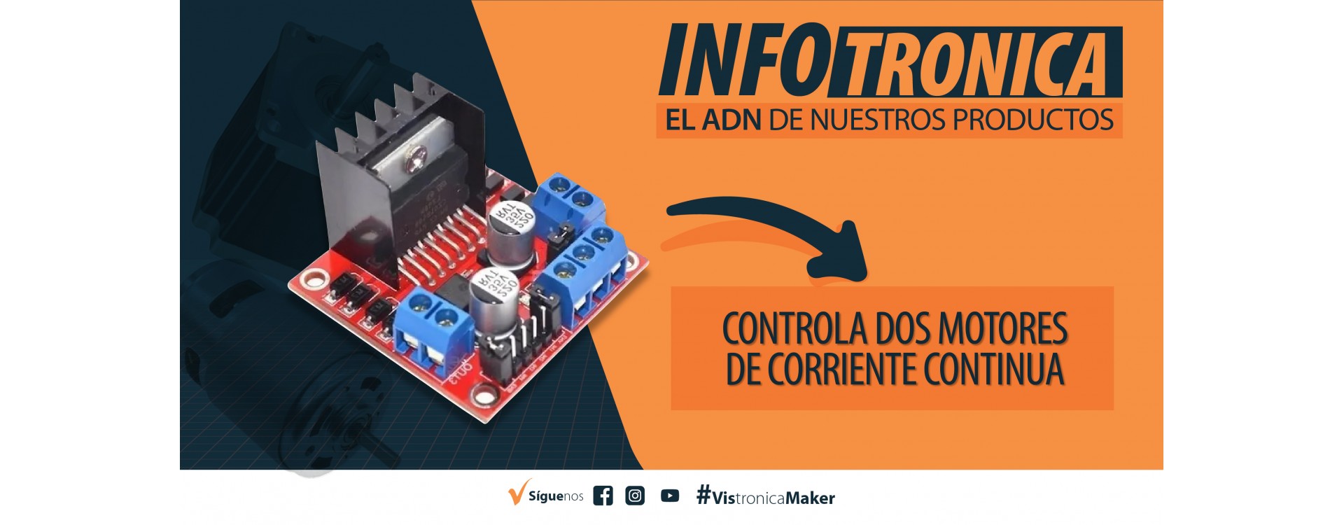 enfermedad sábado alivio MODULO PUENTE H L298N