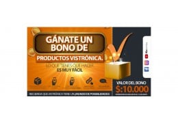 Gánate un bono con vistronica