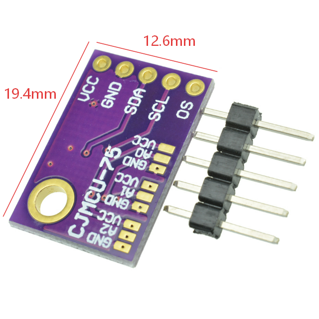 Grafico tecnico 3 de Módulo Sensor de Temperatura LM75AD/LM75BD con Interfaz I2C de Alta Velocidad